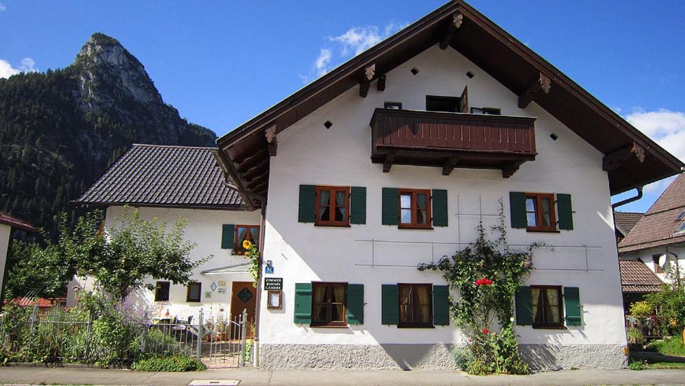 Gaestehaus Unruh Oberammergau Exterior foto